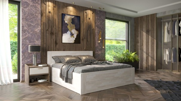 Minőségi ágyat keres, mellyel évekig meg lesz elégedve? Ne keressen tovább.<br> Az Amien ágy praktikus és egyszerű fejvéggel a megfelelő választás.