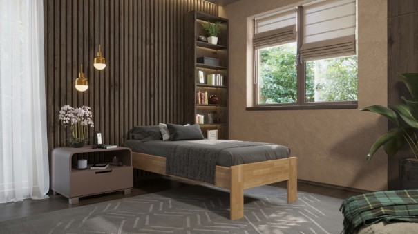 Minőségi ágyat keres, mellyel évekig meg lesz elégedve? Ne keressen tovább.<br> Az Amien ágy praktikus és egyszerű fejvéggel a megfelelő választás.