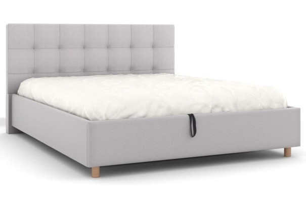 A steppelt Boston fejtámla modern hangulatával minden hálószobához illik.