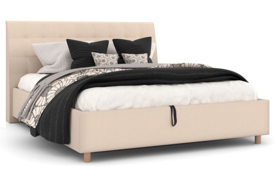 Az elegáns Nashville ágy fejtámlájának köszönhetően minden hálószobához illik, melyet különlegessé és vidámmá tesz.