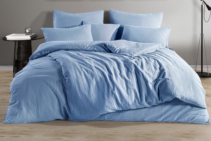 100% pamut muszlin ágyneműhuzat a maximális kényelemért és a zavartalan alvásért.