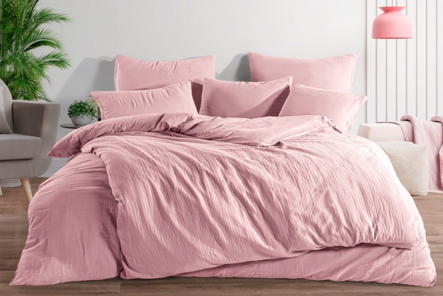 100% pamut muszlin ágyneműhuzat a maximális kényelemért és a zavartalan alvásért.