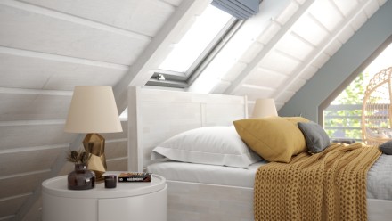 Masszív fa ágy tömör talapzattal