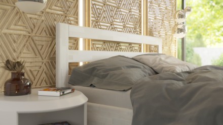 Szellős ágy minőségi bükk vagy tölgyfából készült