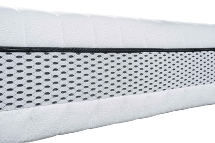 3 - közepesen kemény | Rugós matracok | Magassága 23 cm | Terhelhetőség 100 kg | Jótállás 2 év