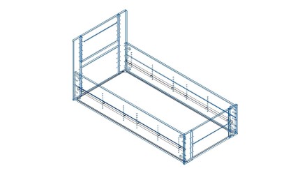 Minőségi ágyat keres, mellyel évekig meg lesz elégedve? Ne keressen tovább.<br> Az Amien ágy praktikus és egyszerű fejvéggel a megfelelő választás.