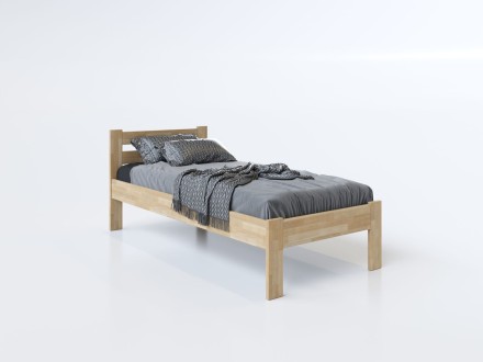 Tömör bükk vagy tölgy ágy