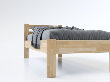 Tömör bükk vagy tölgy ágy