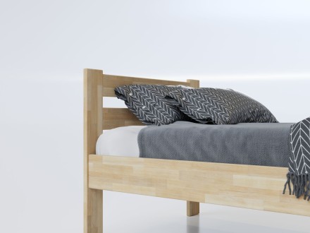 Tömör bükk vagy tölgy ágy