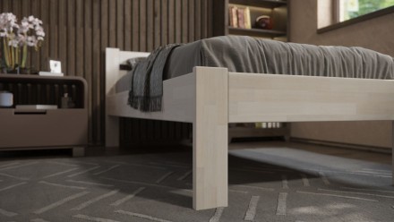 Tömör bükk vagy tölgy ágy