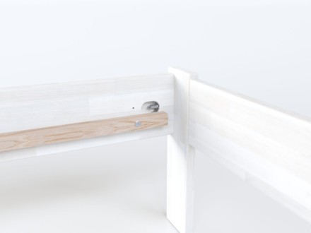 Tömör bükk vagy tölgy ágy