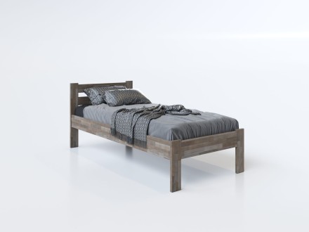 Tömör bükk vagy tölgy ágy