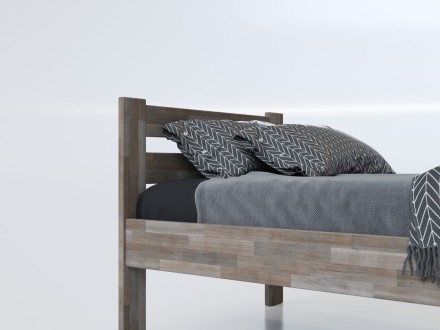 Tömör bükk vagy tölgy ágy