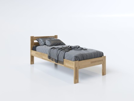 Tömör bükk vagy tölgy ágy