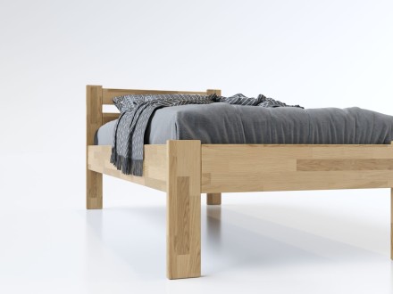 Tömör bükk vagy tölgy ágy