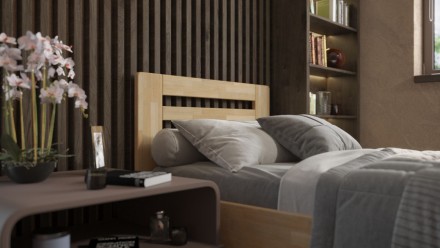 Légies ágy minőségi bükk- vagy tölgyfából