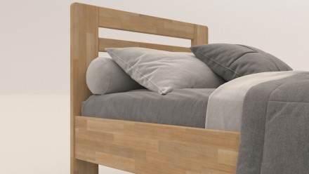 Légies ágy minőségi bükk- vagy tölgyfából