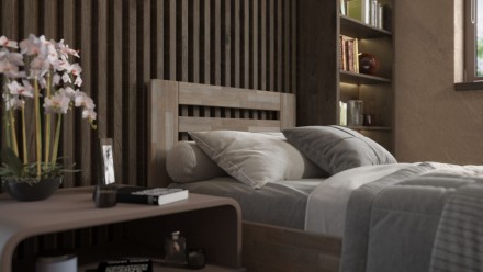 Légies ágy minőségi bükk- vagy tölgyfából