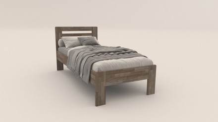 Légies ágy minőségi bükk- vagy tölgyfából