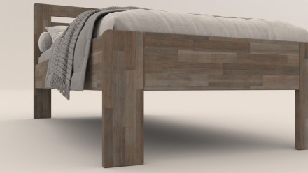 Légies ágy minőségi bükk- vagy tölgyfából