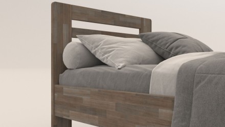 Légies ágy minőségi bükk- vagy tölgyfából