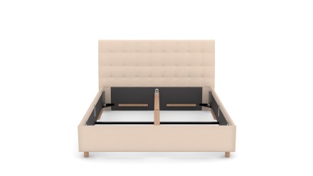 Az elegáns Nashville ágy fejtámlájának köszönhetően minden hálószobához illik, melyet különlegessé és vidámmá tesz.