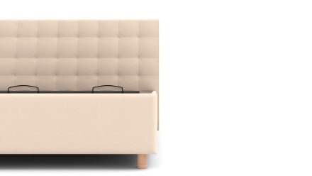 Az elegáns Nashville ágy fejtámlájának köszönhetően minden hálószobához illik, melyet különlegessé és vidámmá tesz.