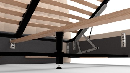 Az elegáns Nashville ágy fejtámlájának köszönhetően minden hálószobához illik, melyet különlegessé és vidámmá tesz.