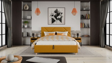 A Klinmam Vegas ágy a szépséget a funkcionalitással ötvözi. Bármely enteriőrbe beilleszthető, egyedi formatervezése miatt népszerű választás.