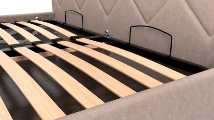 A gyönyörű Klinmam Madison fejtámla kárpitozott négyzetekkel fantáziadús dizájnnal és kifogástalan kivitelezéssel rendelkezik.