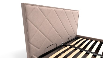 A gyönyörű Klinmam Madison fejtámla kárpitozott négyzetekkel fantáziadús dizájnnal és kifogástalan kivitelezéssel rendelkezik.