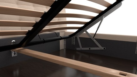 Az elegáns Nashville ágy fejtámlájának köszönhetően minden hálószobához illik, melyet különlegessé és vidámmá tesz.