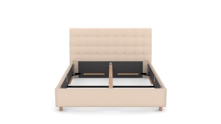 Az elegáns Nashville ágy fejtámlájának köszönhetően minden hálószobához illik, melyet különlegessé és vidámmá tesz.