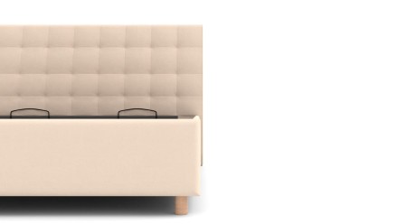 Az elegáns Nashville ágy fejtámlájának köszönhetően minden hálószobához illik, melyet különlegessé és vidámmá tesz.