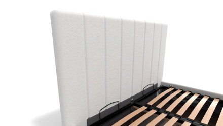 A Pasadena fejvég külleme és magassága révén minden hálószobatípusba kiválóan illik.