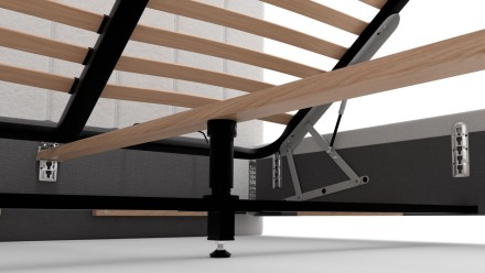 A Pasadena fejvég külleme és magassága révén minden hálószobatípusba kiválóan illik.