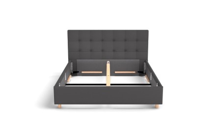 A steppelt Boston fejtámla modern hangulatával minden hálószobához illik.