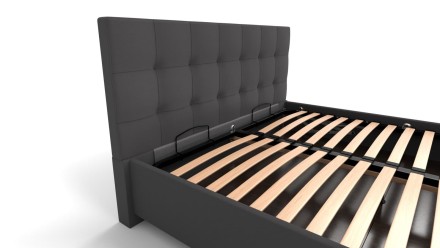 A steppelt Boston fejtámla modern hangulatával minden hálószobához illik.