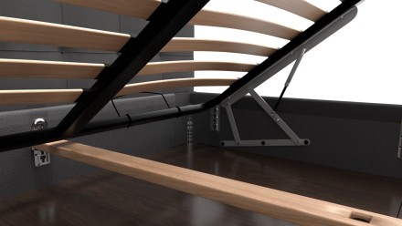 A steppelt Boston fejtámla modern hangulatával minden hálószobához illik.