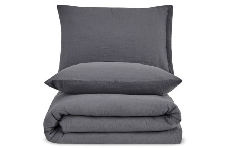 100% pamut muszlin ágyneműhuzat a maximális kényelemért és a zavartalan alvásért.