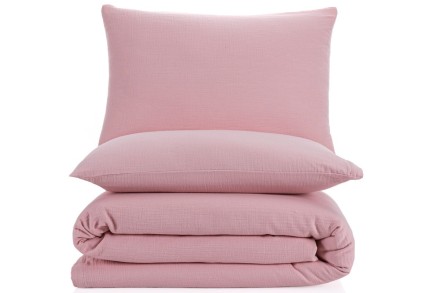 100% pamut muszlin ágyneműhuzat a maximális kényelemért és a zavartalan alvásért.