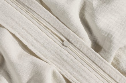 100% pamut muszlin ágyneműhuzat a maximális kényelemért és a zavartalan alvásért.