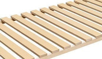 A BR lécek Mars ágyrács laminált nyírfa lécekből áll.