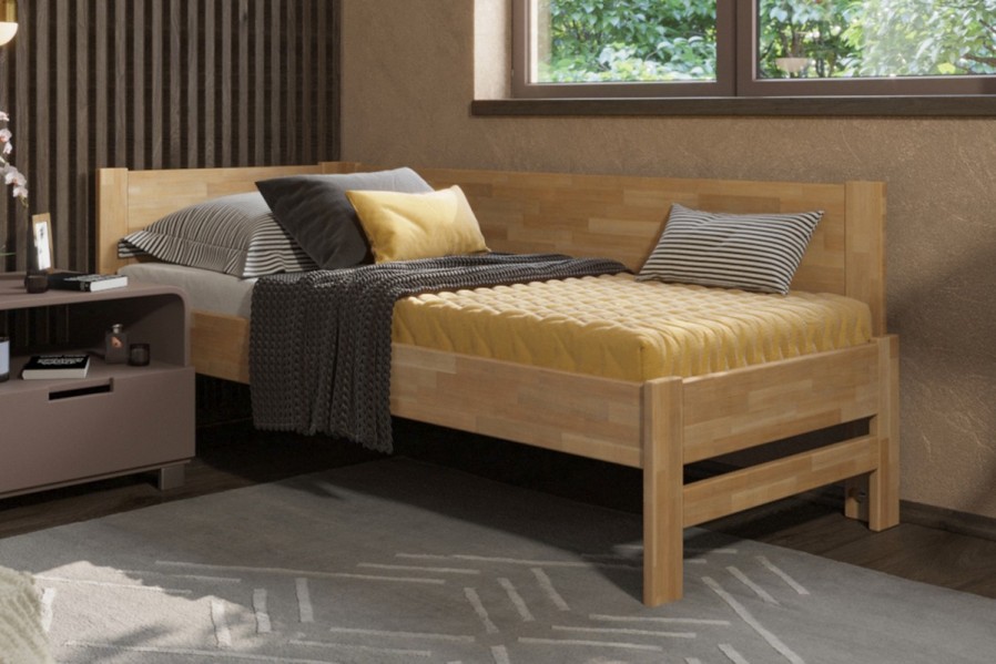 Ezt a több generációs ágyat a lehető legjobb alapanyagokból, precízen készítették el. Ha olyan ágyat keres, amely évtizedekig kitart, akkor az Amelia tömörfa ágy lesz Önnek a megfelelő megoldás.