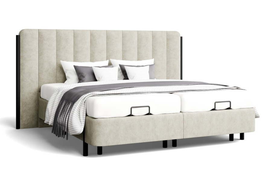 Élvezze a kényelmet és a támogatást minden éjszaka a Bali kárpitozott fejtámlával, amelyet az igényei és szükségletei figyelembevételével terveztünk.