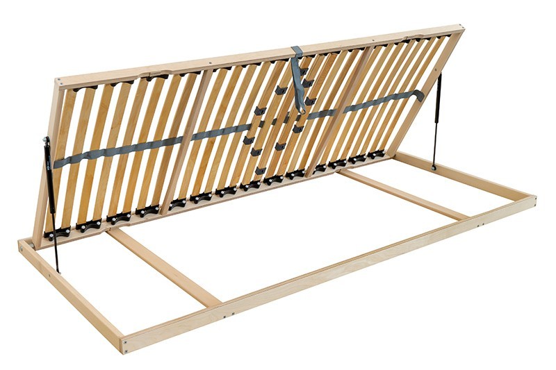 Az oldalra nyíló ágyrács (az ágyrács balra és jobbra nyíló változatban is rendelhető) kiváló segítőtárs, ha hálószobájában a helyhiány problémáját szeretné megoldani.