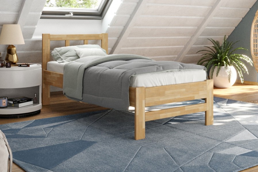 Kedveli a fa illatát? Akkor ez a tömörfa ágy tökéletes választás Önnek, mivel a legkiválóbb bükk- és tölgyfafajtákból készült, hogy megismételhetetlen hangulatot teremtsen hálószobájában.