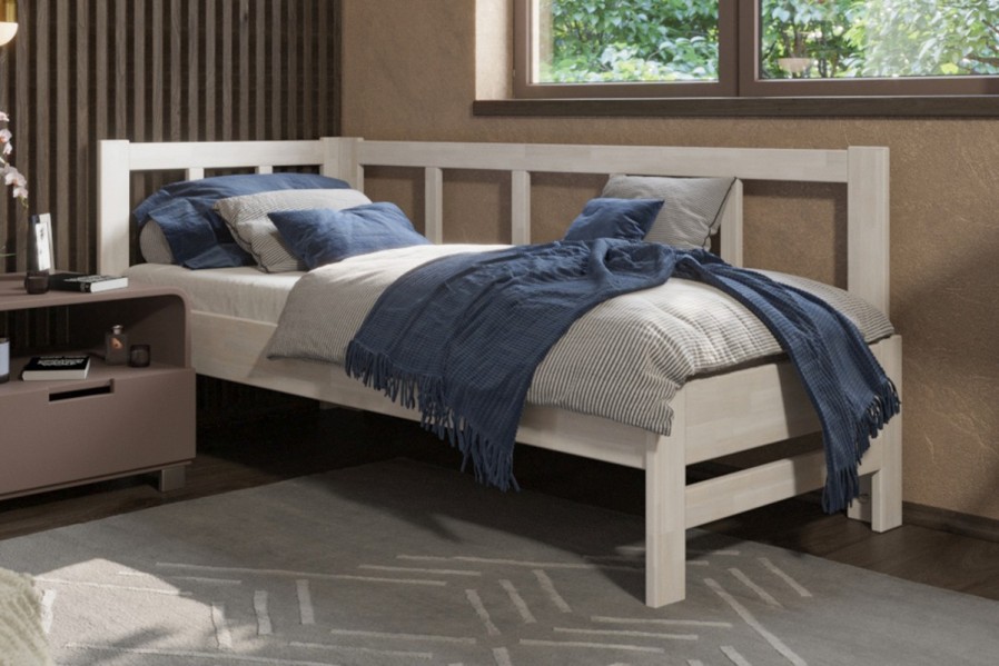 Kedveli a fa illatát? Akkor ez a tömörfa ágy tökéletes választás Önnek, mivel a legkiválóbb bükk- és tölgyfafajtákból készült, hogy megismételhetetlen hangulatot teremtsen hálószobájában.