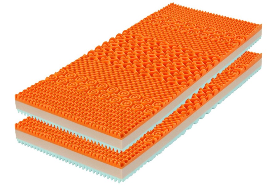 Kétféle keménységi érzet - 3 és 4 | Hab matrac | Magassága 16 cm | Terhelhetőség 115 kg | Jótállás 3 év