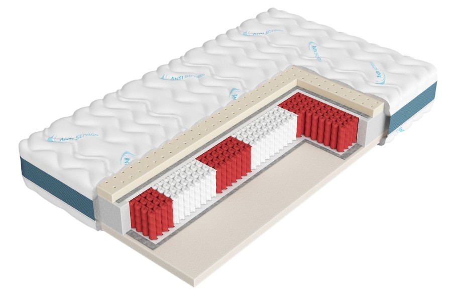 4 - kemény | Rugós matracok | Magassága 21 cm | Terhelhetőség 130 kg | Jótállás 15 év